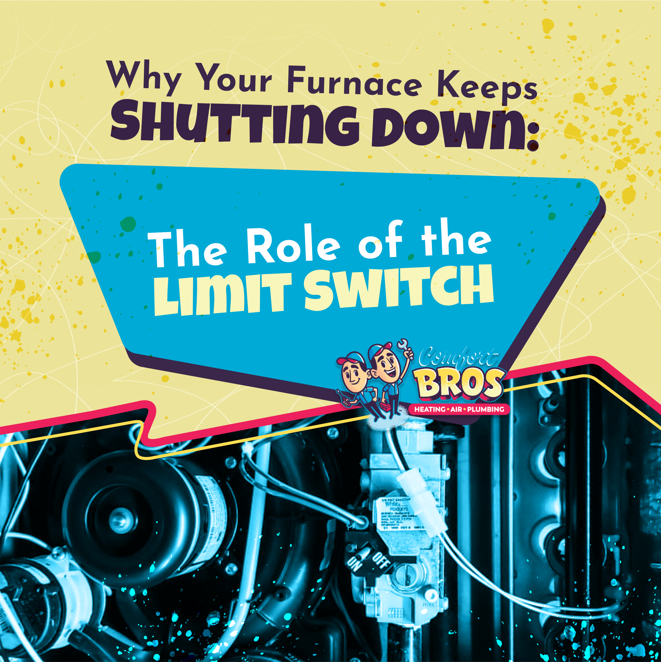 Signs of a bad limit switch on a furnace