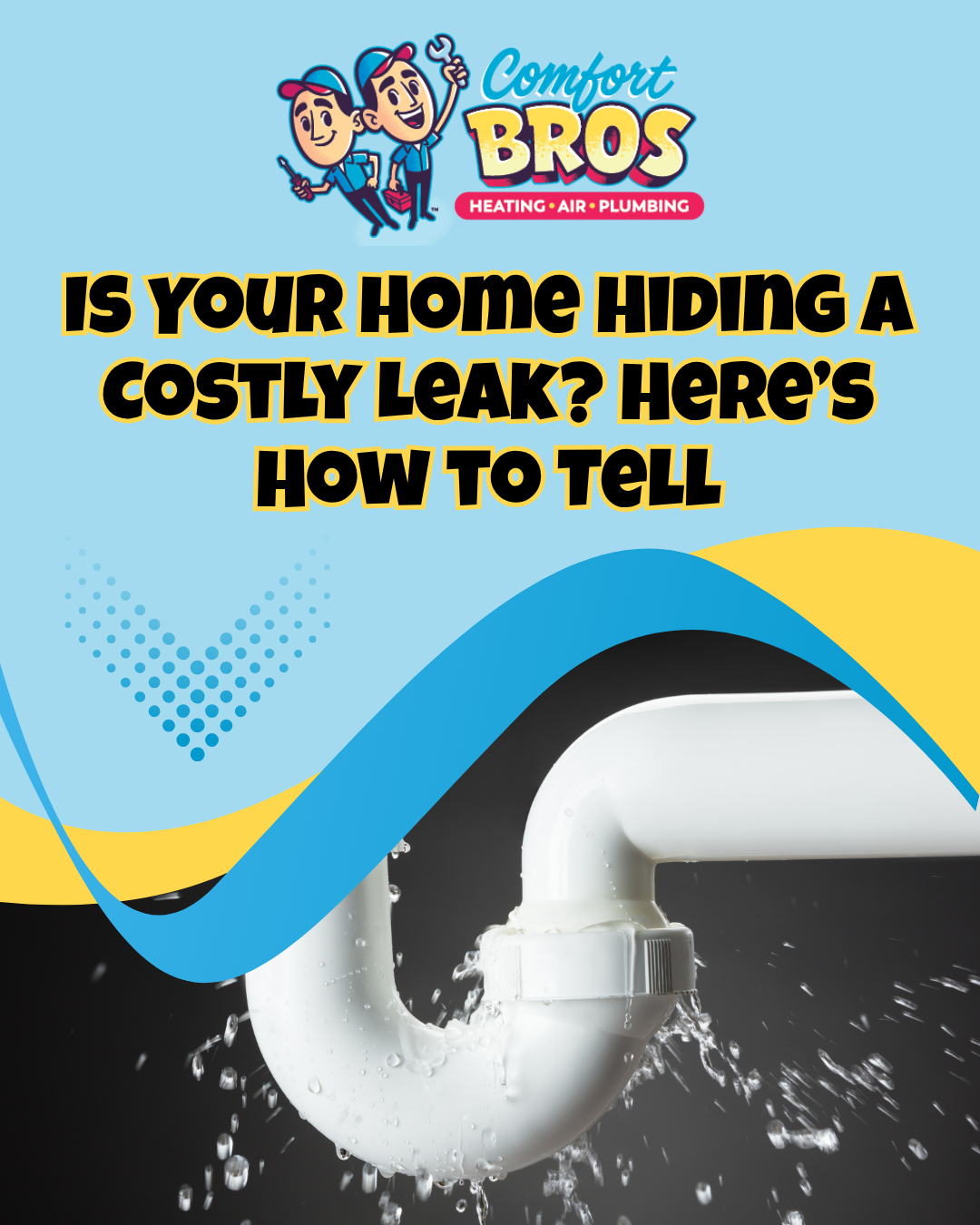 common plumbing leaks in house
