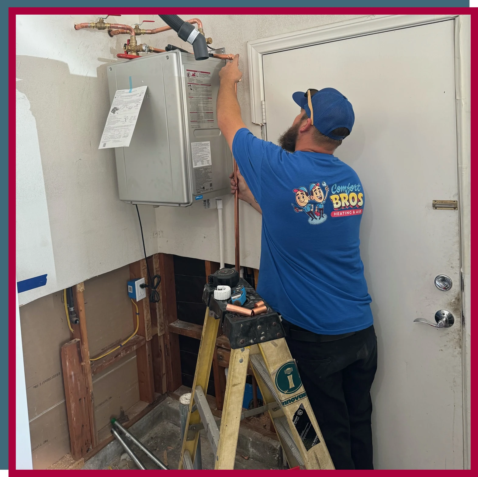 water heater installation